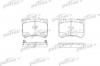 PATRON PBP714 Колодки тормозные дисковые передн MAZDA: 323 C IV 89-93, 323 C V 94-98, 323 F IV 89-94, 323 F V 94-98, 323 F VI 98-04, 323 P V 96-, 323 S IV 89-94, 323 S V 94-98, 323 S VI