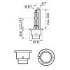 PHILIPS 85122VIC1 Лампа газоразрядная ксеноновая D2S 12V 35W Xenon Vision 4300K

