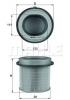 MAHLE LX 670 Воздушный фильтр