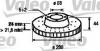 VALEO 197192 Комплект тормозных дисков (2 шт)