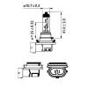 PHILIPS 12360B1 Лампа H8 12V 35W