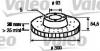 VALEO 197054 Диск тормозной (1 шт)