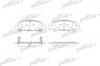 PATRON PBP1333 Колодки тормозные дисковые задн SUBARU: FORESTER 97-02, FORESTER 02-, IMPREZA 98-00, IMPREZA 00-, IMPREZA универсал 00-, IMPREZA универсал 98-00, LEGACY III 98-03, LEGACY I