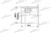 PATRON PCV5031 ШРУС внутр к-кт [B:34, D:85.5, L:84] WV: SHARAN 00-, FORD: GALAXY 00-, SEAT: ALHAMBRA 00- АКПП/ 5-ст РКПП