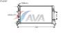 AVA COOLING SYSTEMS STA2037 Радиатор, охлаждение двигателя
