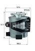 MAHLE KLH 44/25 Топливный фильтр
