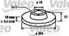 VALEO 197027 Комплект тормозных дисков (2 шт)