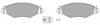 FREMAX FBP-1083-01 Комплект тормозных колодок, дисковый тормоз
