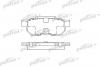 PATRON PBP472 Колодки тормозные дисковые задн HONDA: ACCORD III 85-89, ACCORD III Aerodeck 85-89, CIVIC III Hatchback 87-91, CIVIC III седан 87-91, CRX II 87-92, INTEGRA 86-89