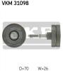 SKF VKM 31098 Ролик ремня приводного VAG 1.4 TSI 05- МКПП