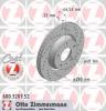 ZIMMERMANN 600320752 ДИСК ТОРМ VW PASS 96-] F SPORT