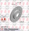 ZIMMERMANN 430149752 Диск тормозной SPORT задний Opel Vectra C 04/02- Saab 9-3 R15 09/02-