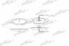 PATRON PBP1168 Колодки тормозные дисковые передн CITROEN: SAXO 96-03, XSARA 97-05, XSARA Break 97-05, XSARA купе 98-05, PEUGEOT: 106 I 92-96, 106 II 96-, 306 94-01, 306 Break 97-02, 306 х