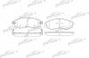 PATRON PBP1737 Колодки тормозные дисковые передн HYUNDAI: COUPE 96-02, ELANTRA 00-, ELANTRA седан 00-, LANTRA II 95-00, MATRIX 01-, SONATA III 98-01, SONATA V 05-