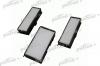 PATRON PF2066 Фильтр салона (к-кт 3шт) CITROEN: EVASION 94-02, JUMPY 95-, JUMPY c бортовой платформой 95-,  FIAT: SCUDO Combinato 96-, SCUDO фургон 96-, ULYSSE 94-02,  LANCI