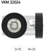 SKF VKM32024 Ролик промежуточный поликлинового ремня генератора, с кондиционером Alfa 156/166. Fiat Marea. Lancia Kappa 2.0i-2.4i 2.4JTD 94&gt;
