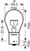 OSRAM 7511TSP Лампа P21W (21W) BA15s (TRUCKSTAR) 24V 7511TSP 4008321798107