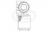 SCT Germany SB099 Фильтр воздушный Boxer/Ducato/Jamper/ 94- 1,9D-2,8D