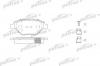 PATRON PBP1409 Колодки тормозные дисковые передн RENAULT: MEGANE II 02-, MEGANE II седан 03-