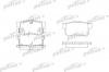PATRON PBP956 Колодки тормозные дисковые задн HONDA: ACCORD IV Aerodeck 91-93, LEGEND I 88-90, LEGEND I купе 87-90, PRELUDE IV 92-96, ROVER: 600 93-99