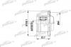 PATRON PCV5010 ШРУС внутр лев/прав к-кт SKODA: OCTAVIA , SW 1.6,1.8  96- АКПП