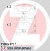 ZIMMERMANN 219251751 Колодки тормозные BMW
