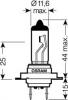 OSRAM 64215TSP Лампа 64215TSP H7 70W 24V PX26D 10X...