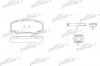 PATRON PBP1480 Колодки тормозные дисковые задн AUDI: A2 03-05, CITROEN: JUMPER c бортовой платформой 94-02, JUMPER c бортовой платформой 02-, JUMPER автобус 94-02, JUMPER автобус 02-, JUM