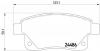 HELLA PAGID 8DB 355 012-781 Комплект тормозных колодок, дисковый тормоз