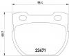 TEXTAR 2347103 Колодки тормозные дисковые задн LAND ROVER: DEFENDER 2.5 90 TDI/2.5 Td5 4WD 90-, DEFENDER Station Wagon 2.5 Td5 4WD/3.9 V8 90-, DEFENDER пикап 2.5 Td5 4WD 95-