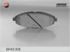 FENOX BP43006 Колодки дисковые