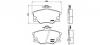 BREMBO P 23 017 Комплект тормозных колодок, дисковый тормоз