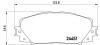 BREMBO P 83 106 Колодки тормозные TOYOTA PRIUS 1.8 09-/LEXUS CT 1.8 11- передние