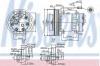 NISSENS 89353 Компрессор, кондиционер