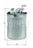 MAHLE KL778 Фильтр топливный VW POLO/SEAT IBIZA/SKODA ROOMSTER 1.2TDI 09-