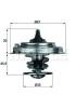 MAHLE TX 34 82D Термостат, охлаждающая жидкость
