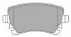 FREMAX FBP-1368 Комплект тормозных колодок, дисковый тормоз