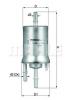 MAHLE KL 572 Топливный фильтр