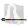 RTS 9290954 тяга рулевая правая VW Fox 1.2-1.4/1.4TDi 05ch.5Z-6P002 000