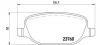 BREMBO P23109 Колодки тормозные P23109