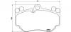 BREMBO P65016 колодки дисковые п./ Porsche Cayenne 955 3.2-4.8i/3.0TDi 04