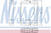 NISSENS 72050 72050 Радиатор отопителя