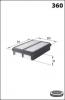 MECAFILTER ELP9070 Воздушный фильтр
