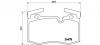BREMBO P06068 Комплект тормозных колодок, дисковый тормоз
