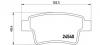 BREMBO P61085 Комплект тормозных колодок, дисковый тормоз