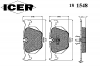 ICER 181548 Колодки тормозные ICER 181548 BMW E34 M5/E31=GDB1119