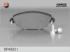 FENOX BP43031 Колодки дисковые передние, 4 шт.