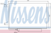 NISSENS 94911 94911 Радиатор кондиционера