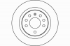 TEXTAR 92118503 Диск торм. зад. Opel Vectra C, Saab 9-3, Fiat