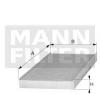 MANN-FILTER CU 4219 Фильтр, воздух во внутренном пространстве